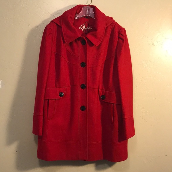 guess coats plus size